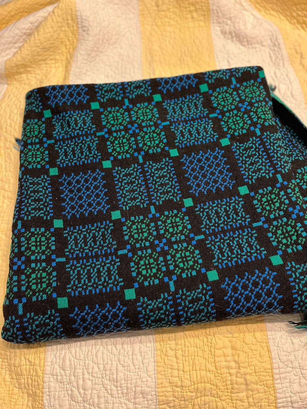 Thumbnail: Vintage Welsh Blanket 