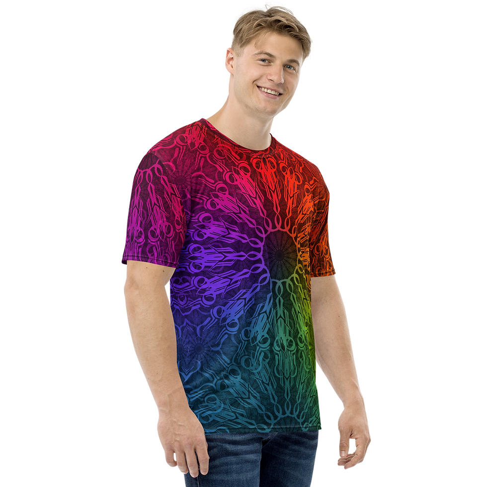 Thumbnail: 1B25 Spectrum Cosmos Men's t-shirt