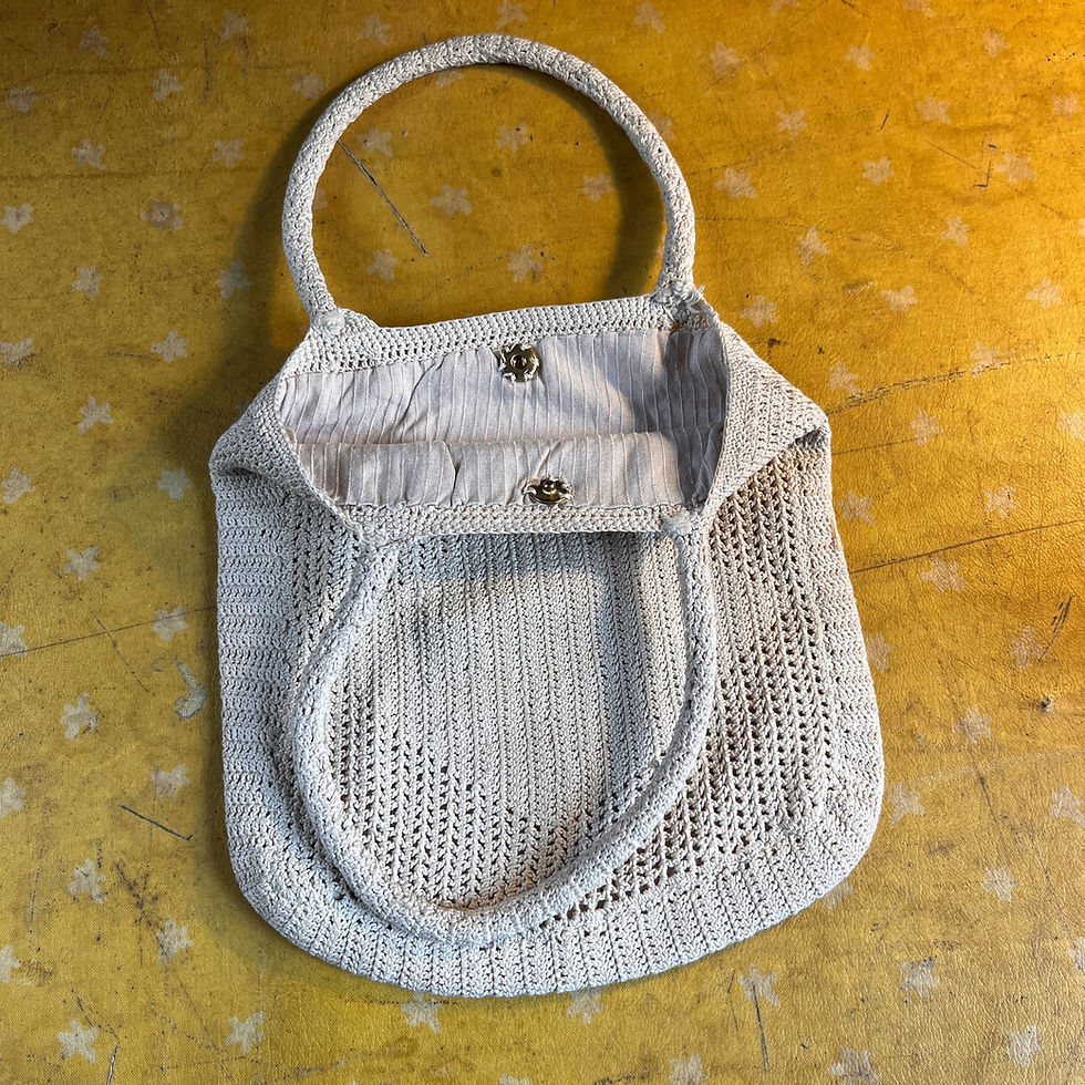 Thumbnail: Three Cotton Yarn Bags 