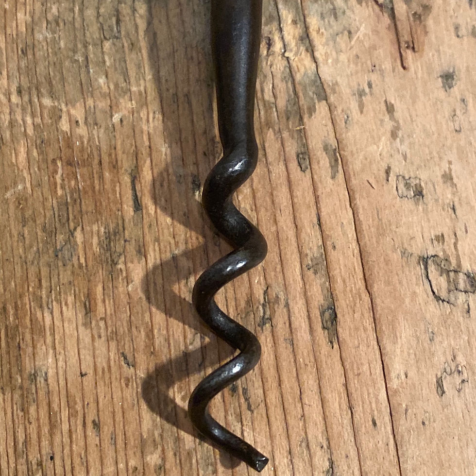 Thumbnail: Antique Corkscrew with Cod Bottle Opener