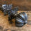 Thumbnail: Three Pairs of Cast Iron Gothic Doorknobs