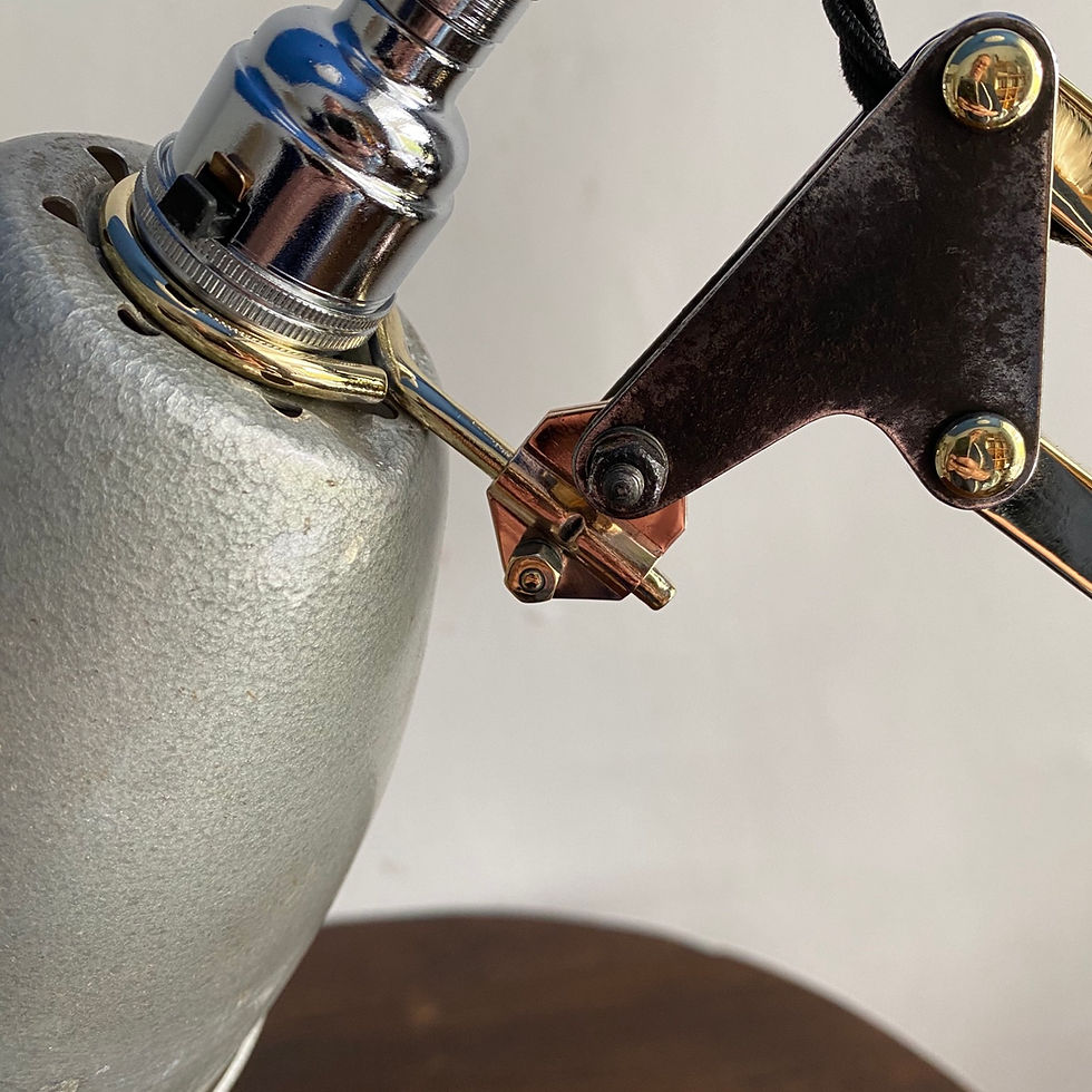 Thumbnail: Early Anglepoise Clamp Light