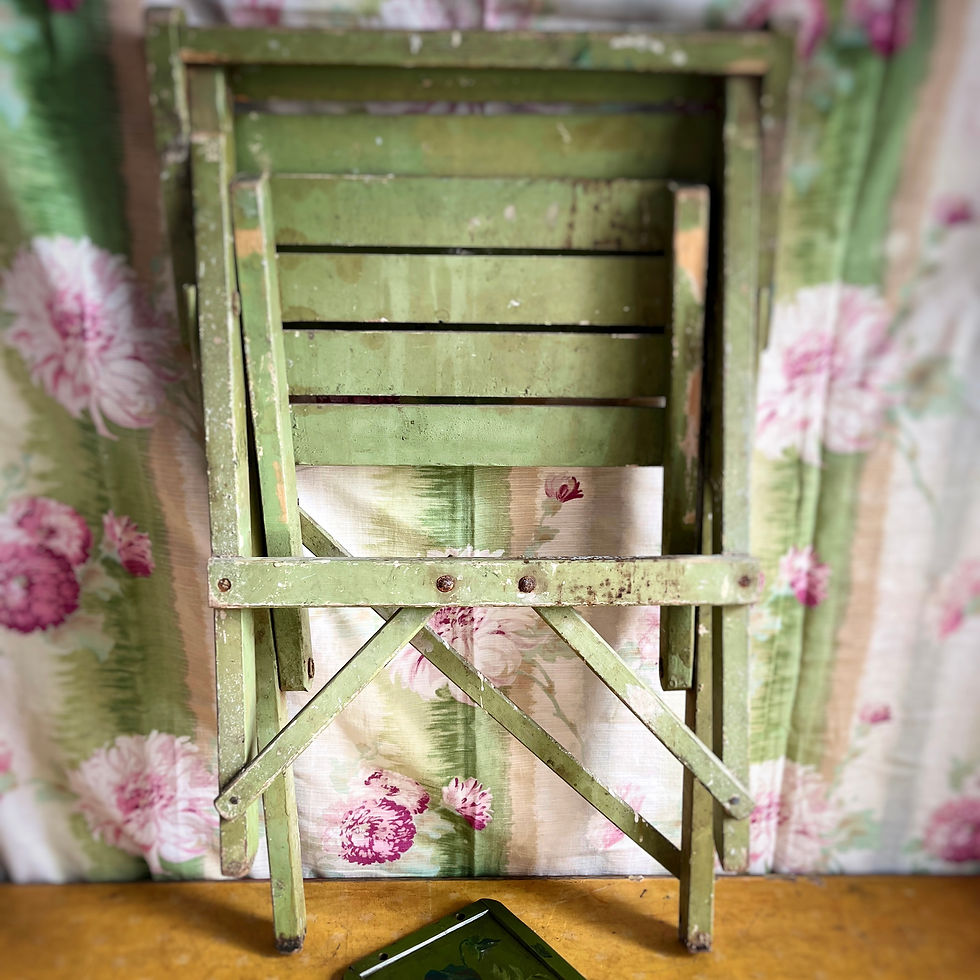 Thumbnail: Small Vintage Stepladder 