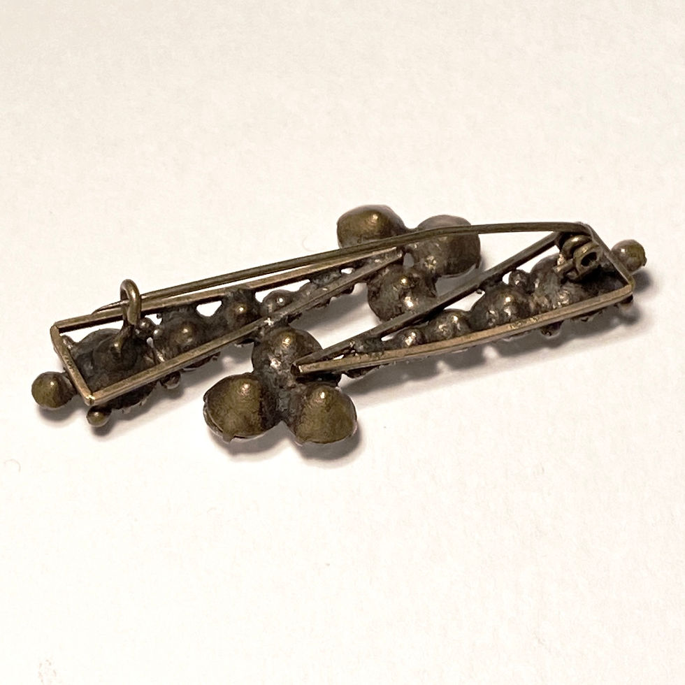 Thumbnail: Antique Diamanté Evening Brooch 