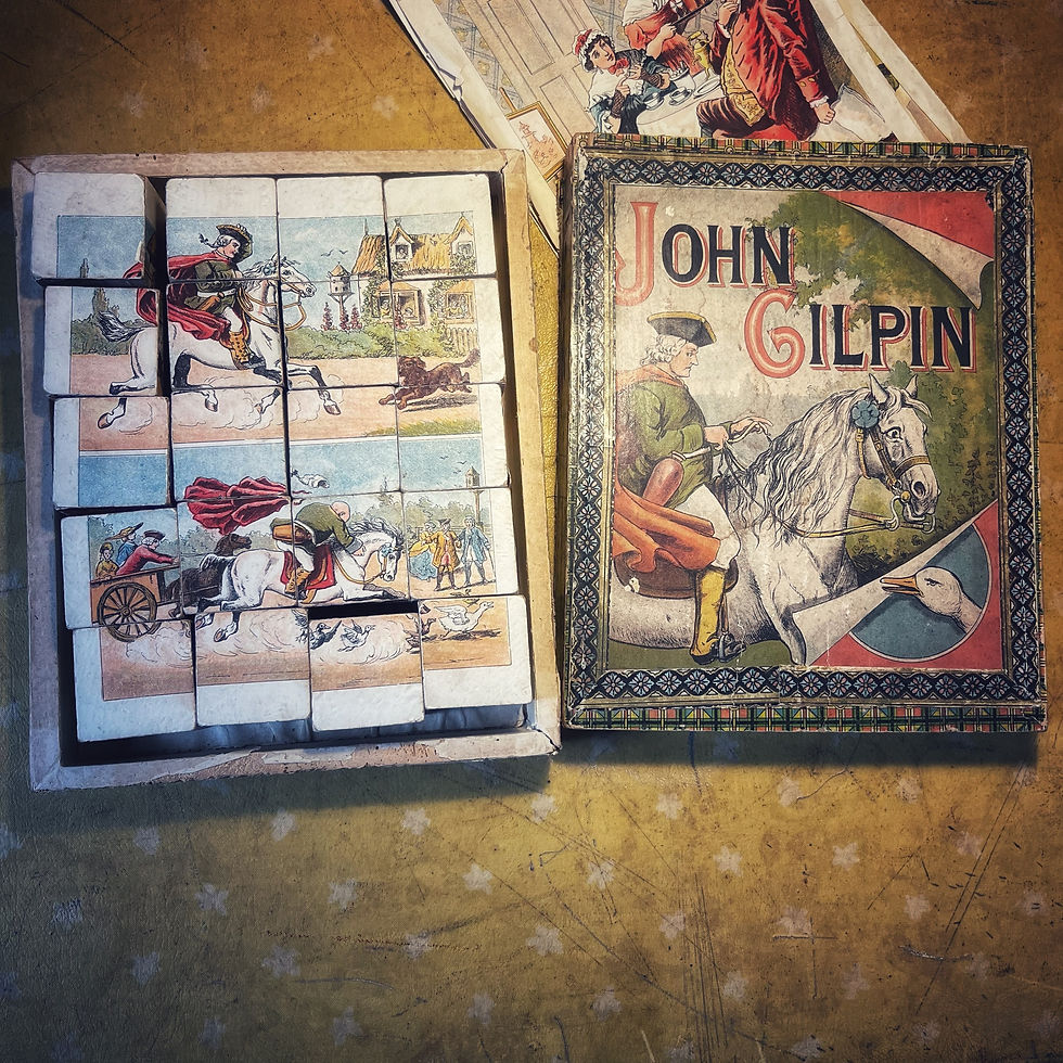 Victorian Puzzle Blocks John Gilpin