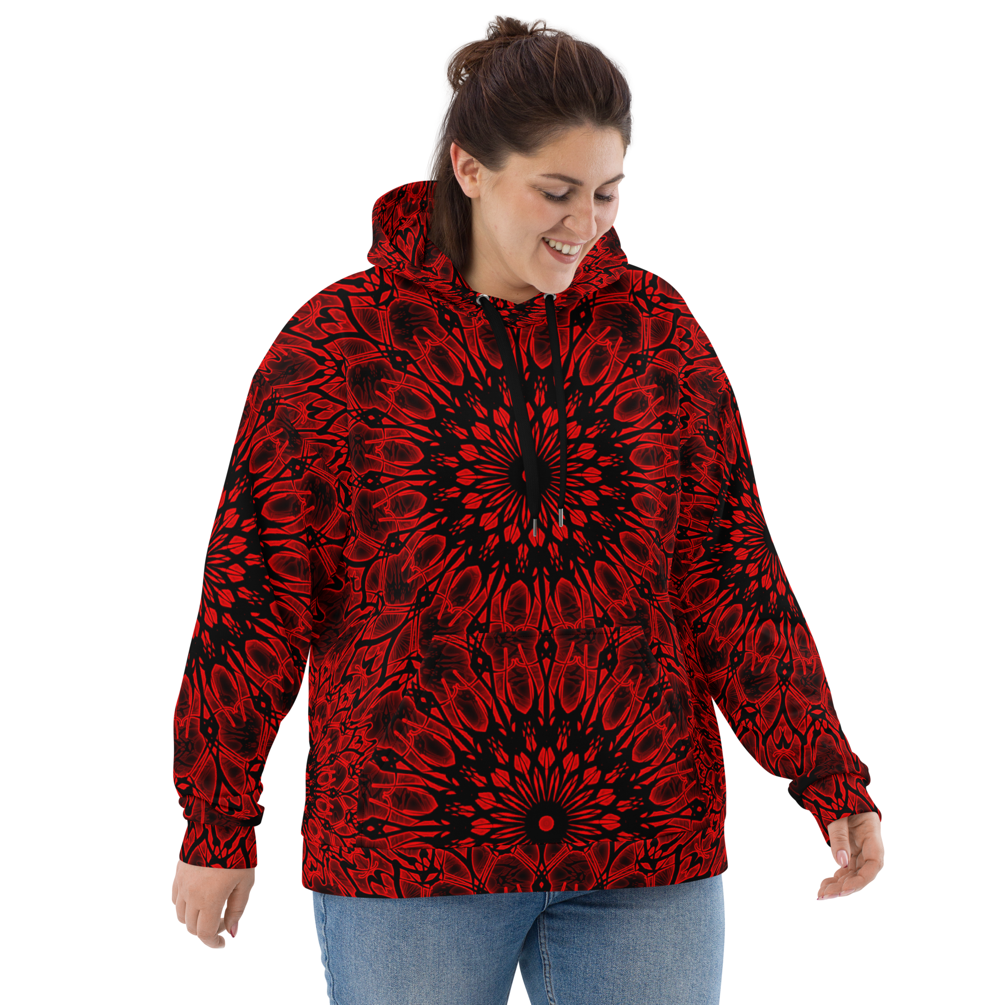 8V21 Neon Hard Rock For All Hoodie