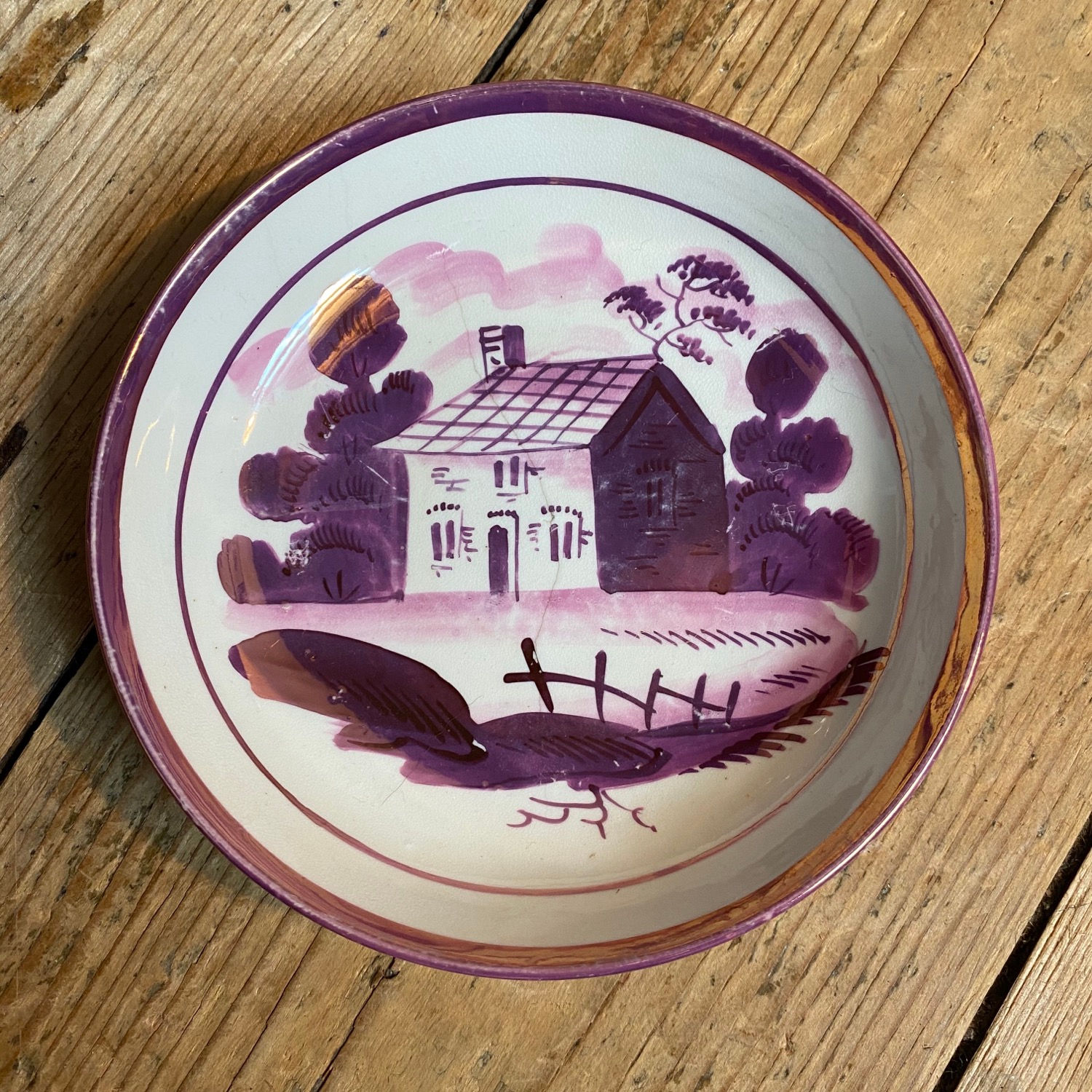 Sunderland Lustre Plate
