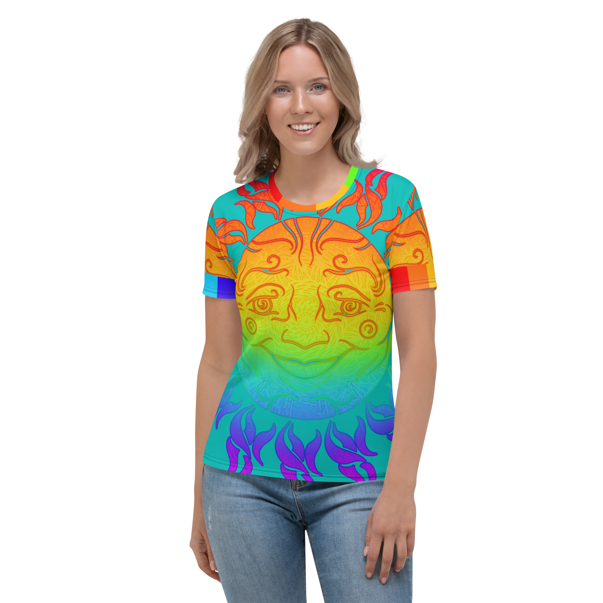 Equality Sun Art Inspires Women's T-shirt
