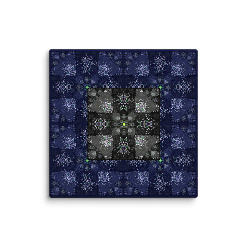 Thumbnail: 5. Crown Aquamarine Canvas