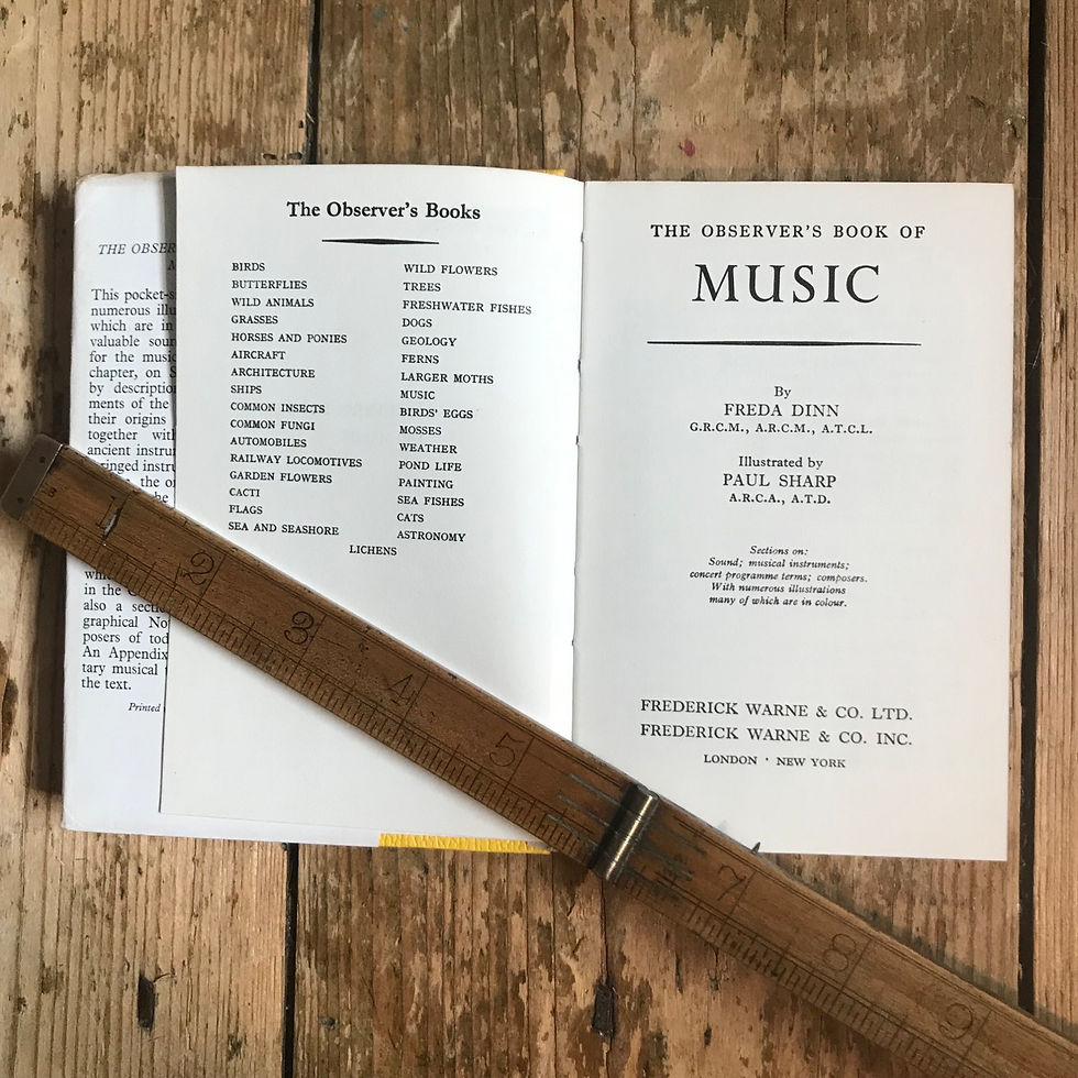 Thumbnail: The Observer’s Book of Music