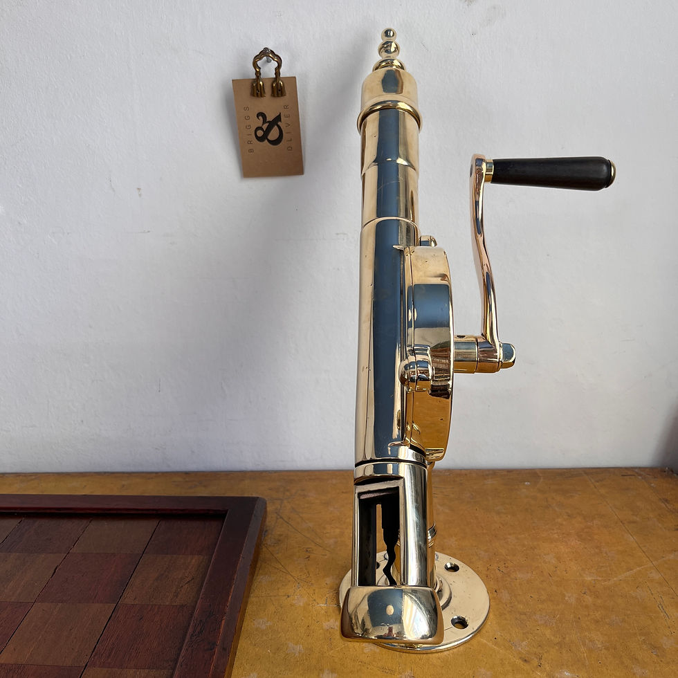 Thumbnail: Antique Rotary Eclipse Bar Corkscrew 