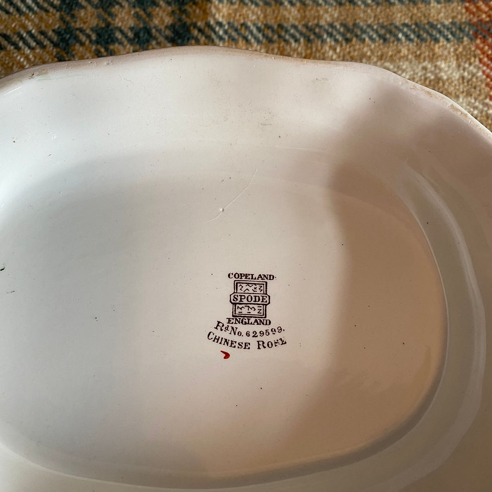 Thumbnail: Copeland Spode Chinese Rose Lidded Tureen 