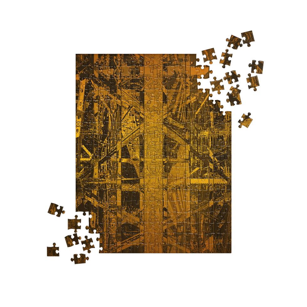 Thumbnail: Golden Gate Stripes III Puzzle