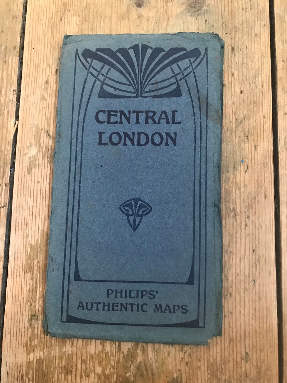 Thumbnail: Vintage Philips’ Map of Central London