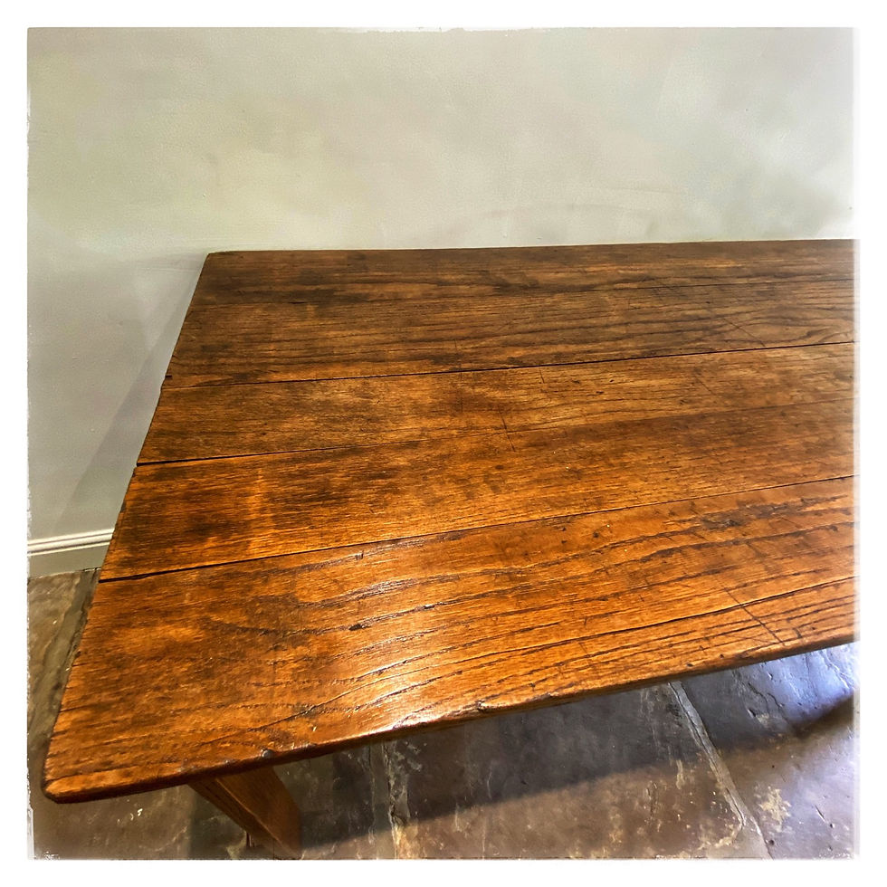 Thumbnail: Oak Trestle Table 