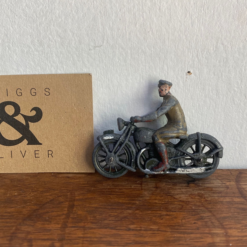 Thumbnail: Vintage Lead Motorcyclist 