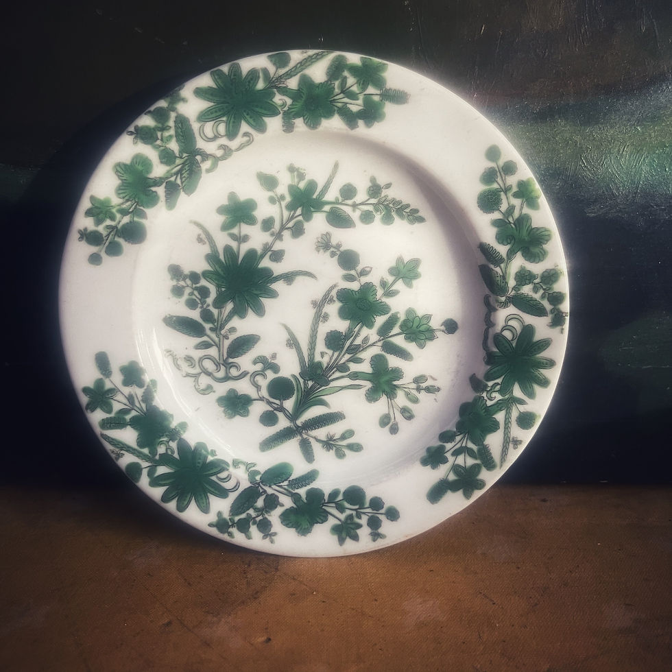 Thumbnail: Handpainted Plate C1840 
