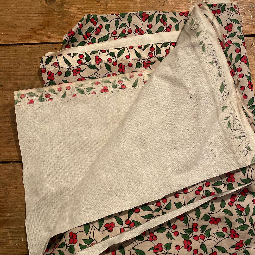 Thumbnail: vintage oilcloth