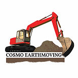 Cosmo Earthmoving logo, earthmoving business