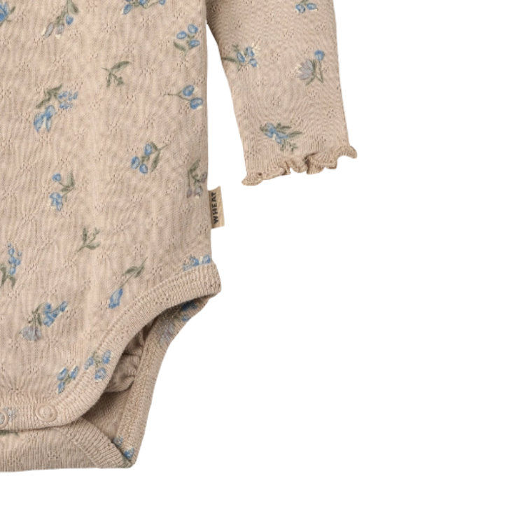 Miniaturbild: Wheat Langarm-Body Regitze warm sand flowers