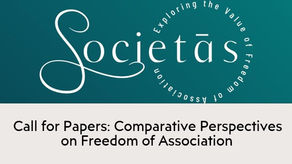 Call for Papers: Global Legal Perspectives on Freedom of Association