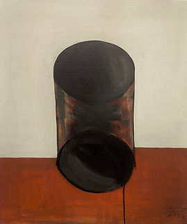 pipe, 53x45.5cm, acrylic colors on linen, 2024.jpg