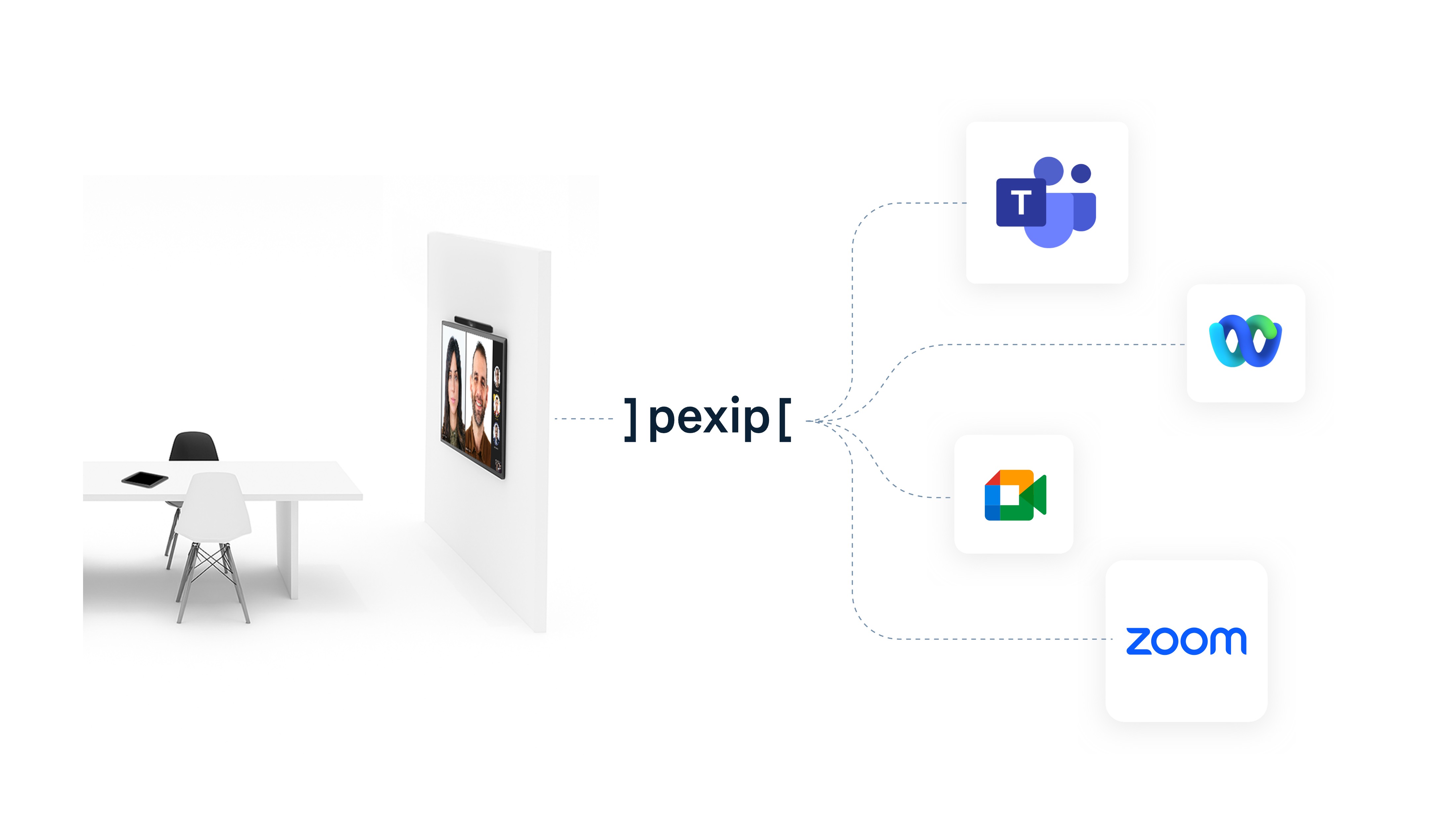 Pexip 視訊會議平台，跨品牌整合 Zoom、Teams 與 Webex 的協作解決方案