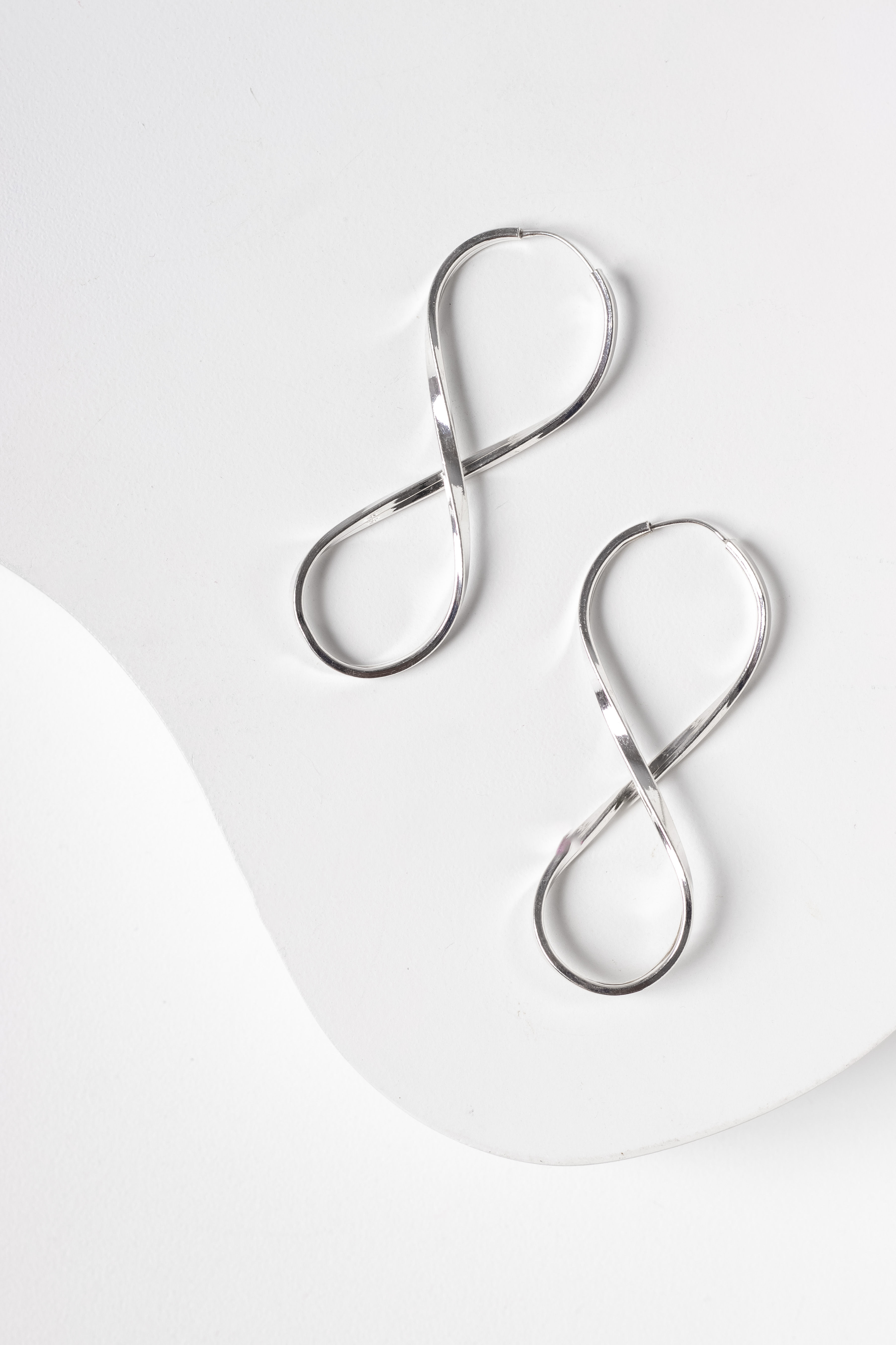 Argola Prata Infinito