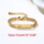 Thumbnail: Vnox Custom Baby Girls Bracelets,Anti Allergy Stainless Steel Bracelet for