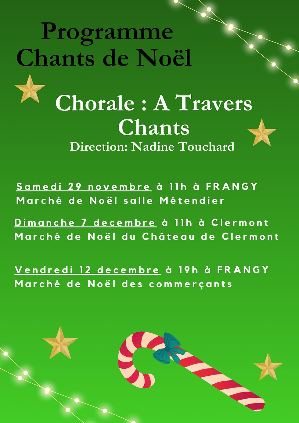 CHANTS DE NOEL