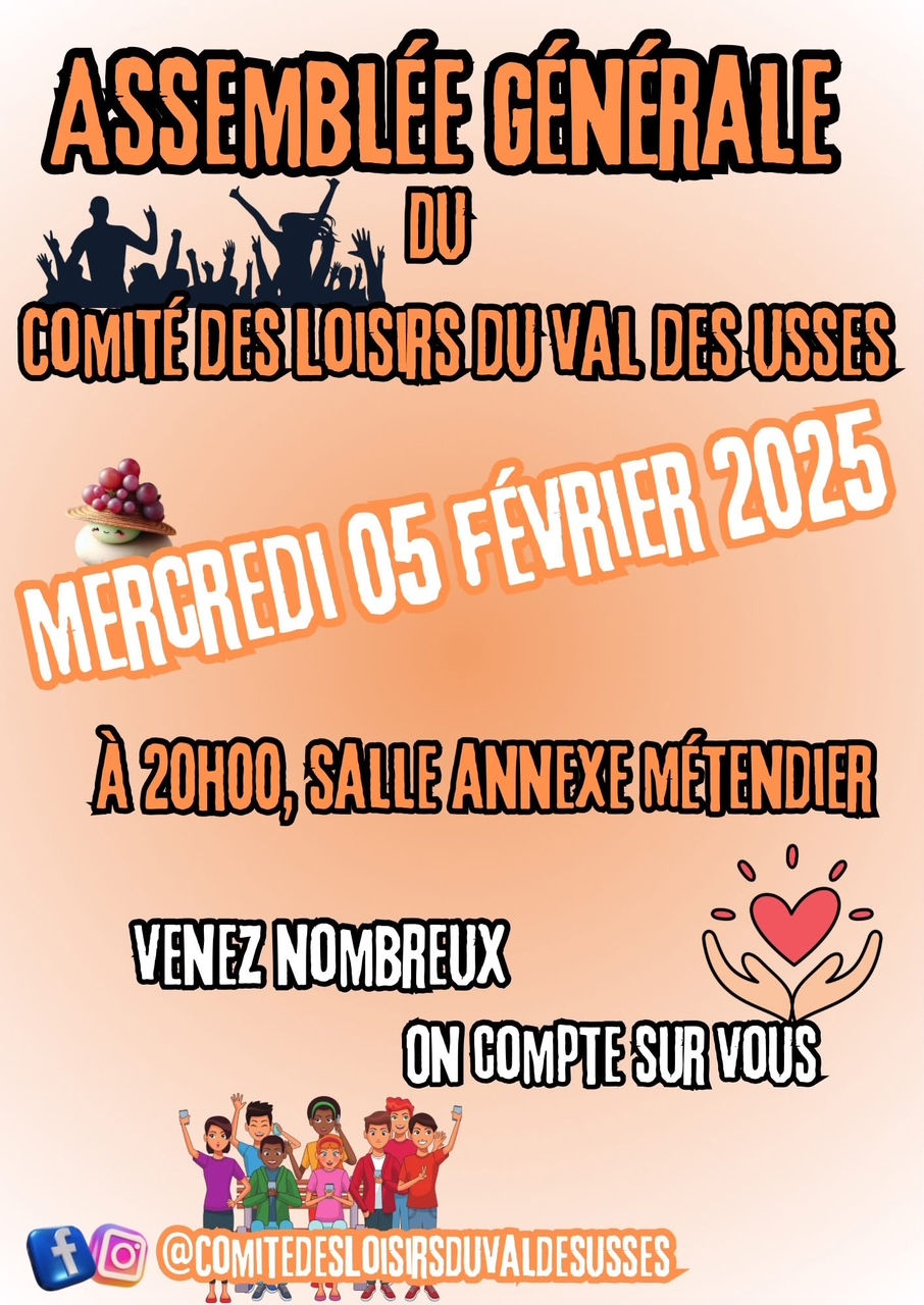 AG COMITE DES LOISIRS DU VAL DES USSES