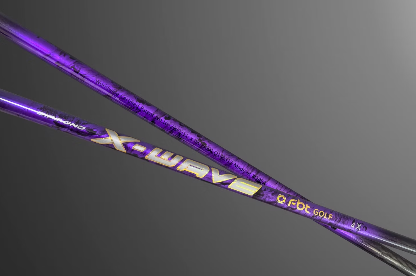X-WAVE Shaft (4X) (Purple)