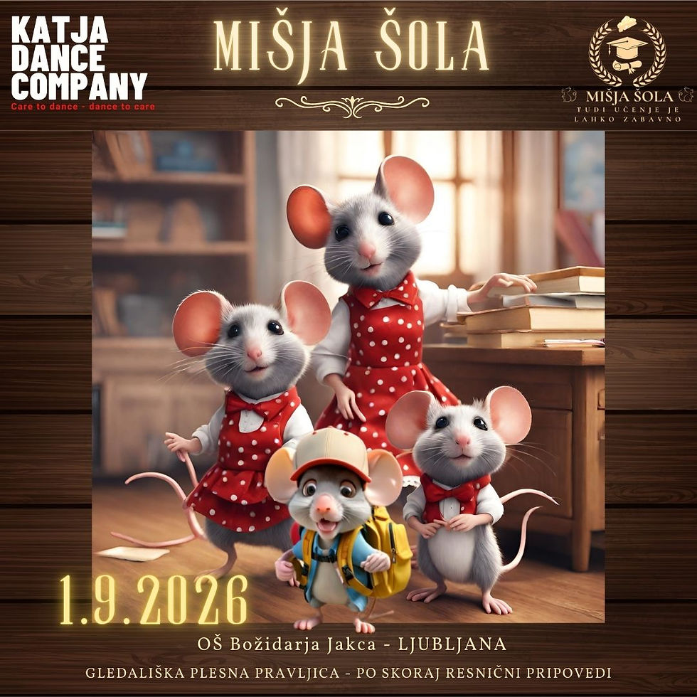 Mišja šola - OŠ Božidarja Jakca Ljubljana