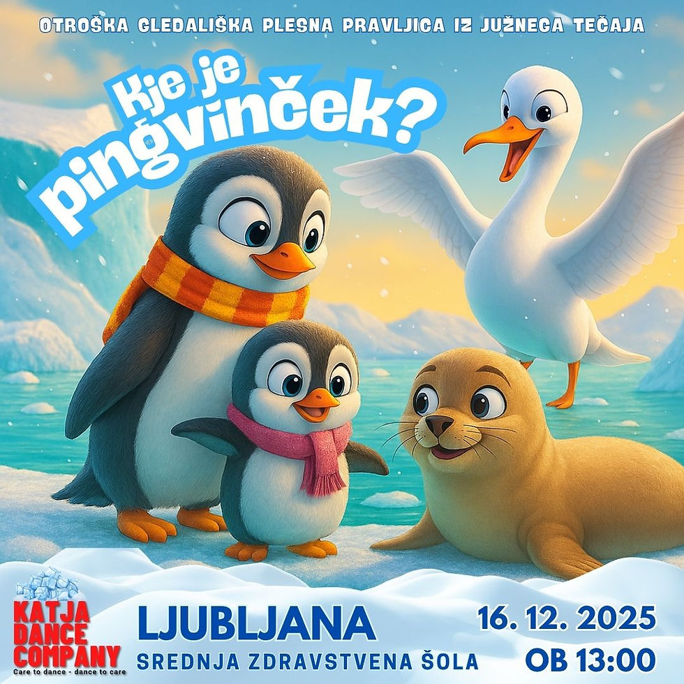 Kje je pingvinček? - Ljubljana