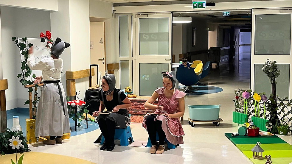 Mišja šola za otroke iz Gaze