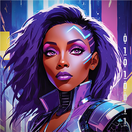 Cyber Queen personified