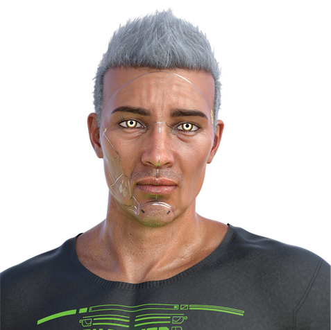 Arturu, The Tech Lxrd, is a tech billionaire and tech genius superhero in Jules Porter & Seraph 7's upcoming game, "Ultimate Elder Battle Royale"