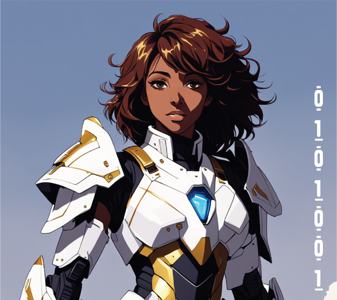 Anita Pointer in concept art for Songbirds: Fairytale, a video game by Jules Porter and Seraph 7 Studios. In this action and adventure game, the color schemes and art styles change with the music and lyrics. 
