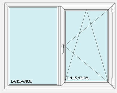 Janela 1 folha com fixa