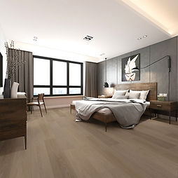BHW Floors Sawatch SPC flooring priced at $4.00 per sqft, material and installation included.