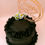 Thumbnail: Simple Chocolate Cake with Floral Accents (10cm)