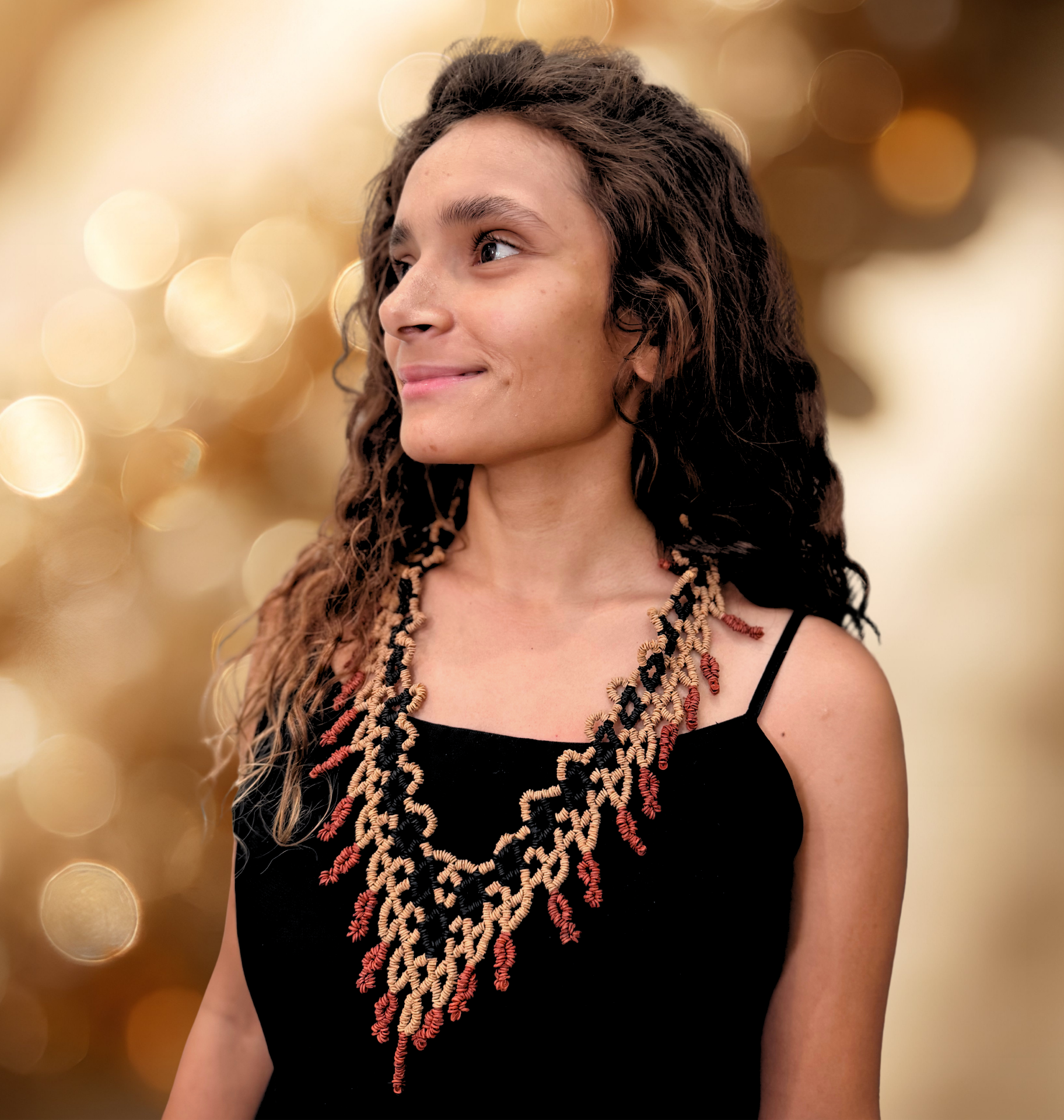 Tiririca Ancestral Necklace | Fire Fringe