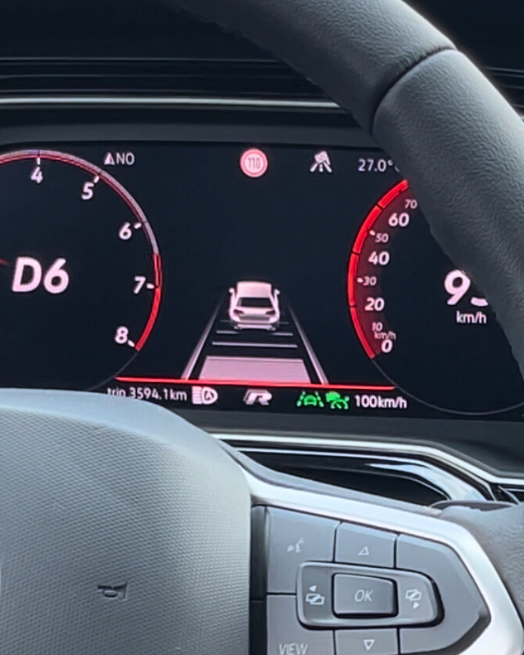 Sistema ACC + Lane Assist Original VW