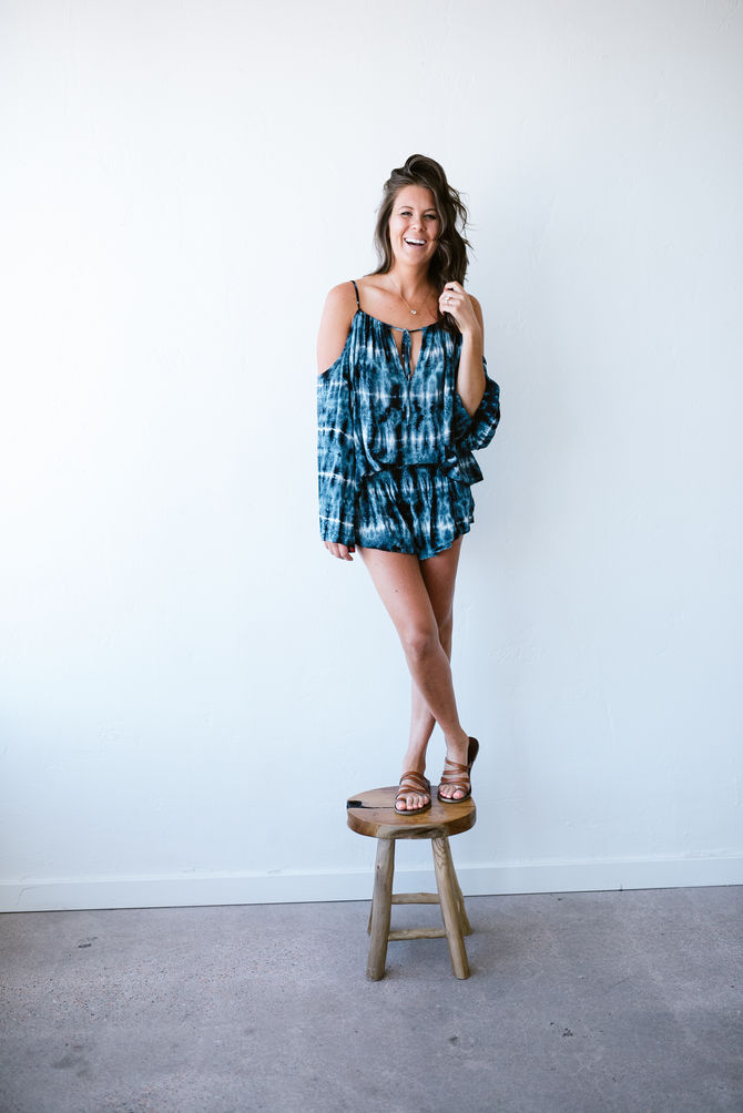 Blue Life Short & Top Set