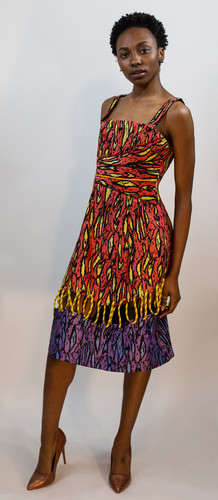 cording dress and illusion train for a timeless Topshop - Deep V-Back Strappy