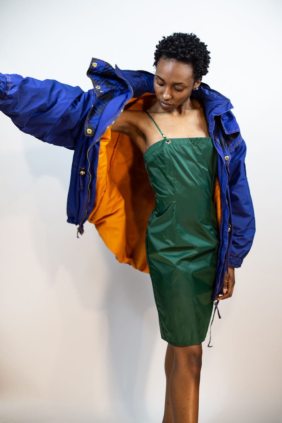 Thumbnail: Genderless Up-cycled Embroidered Jacket