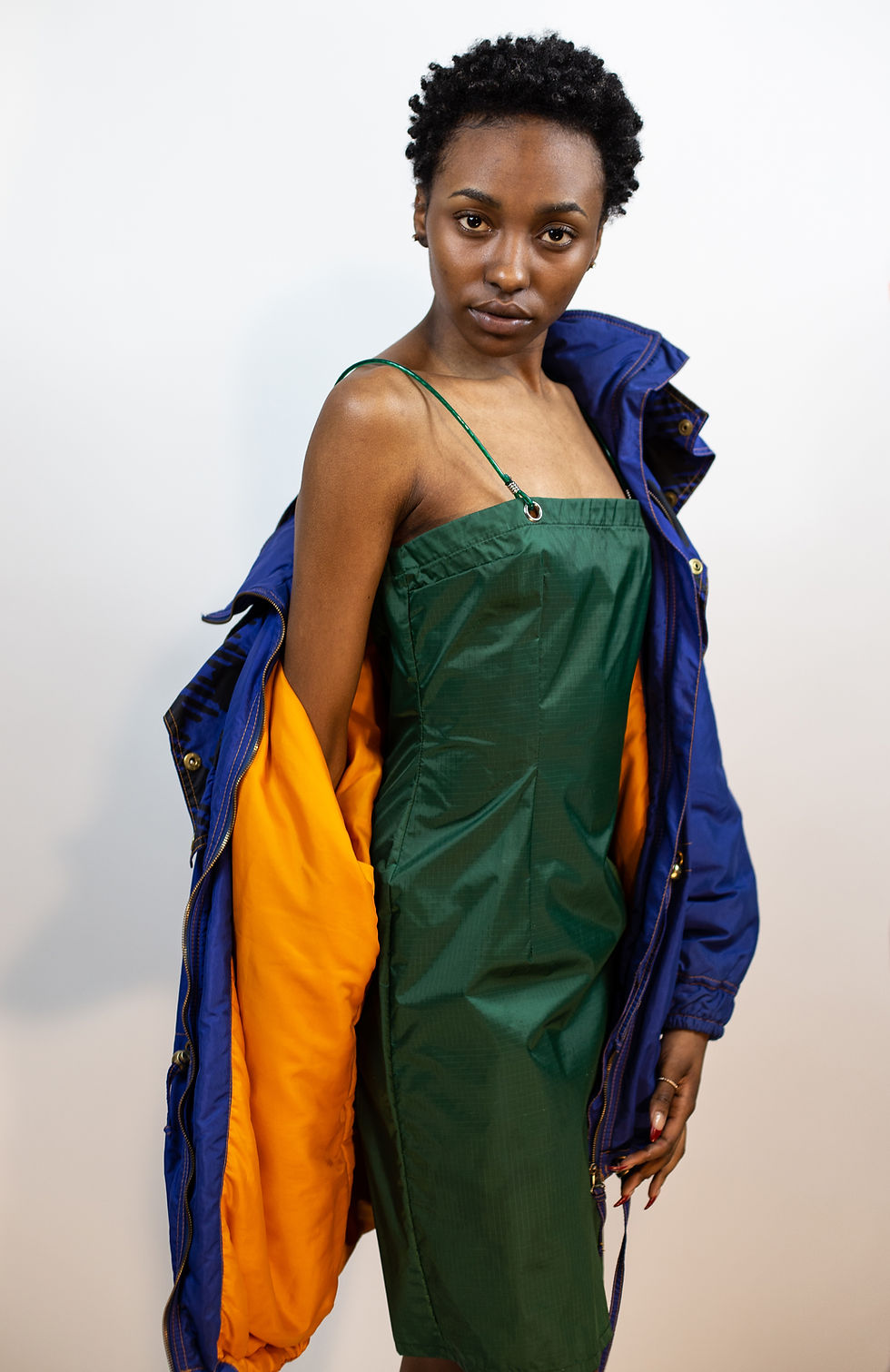 Thumbnail: Genderless Up-cycled Embroidered Jacket