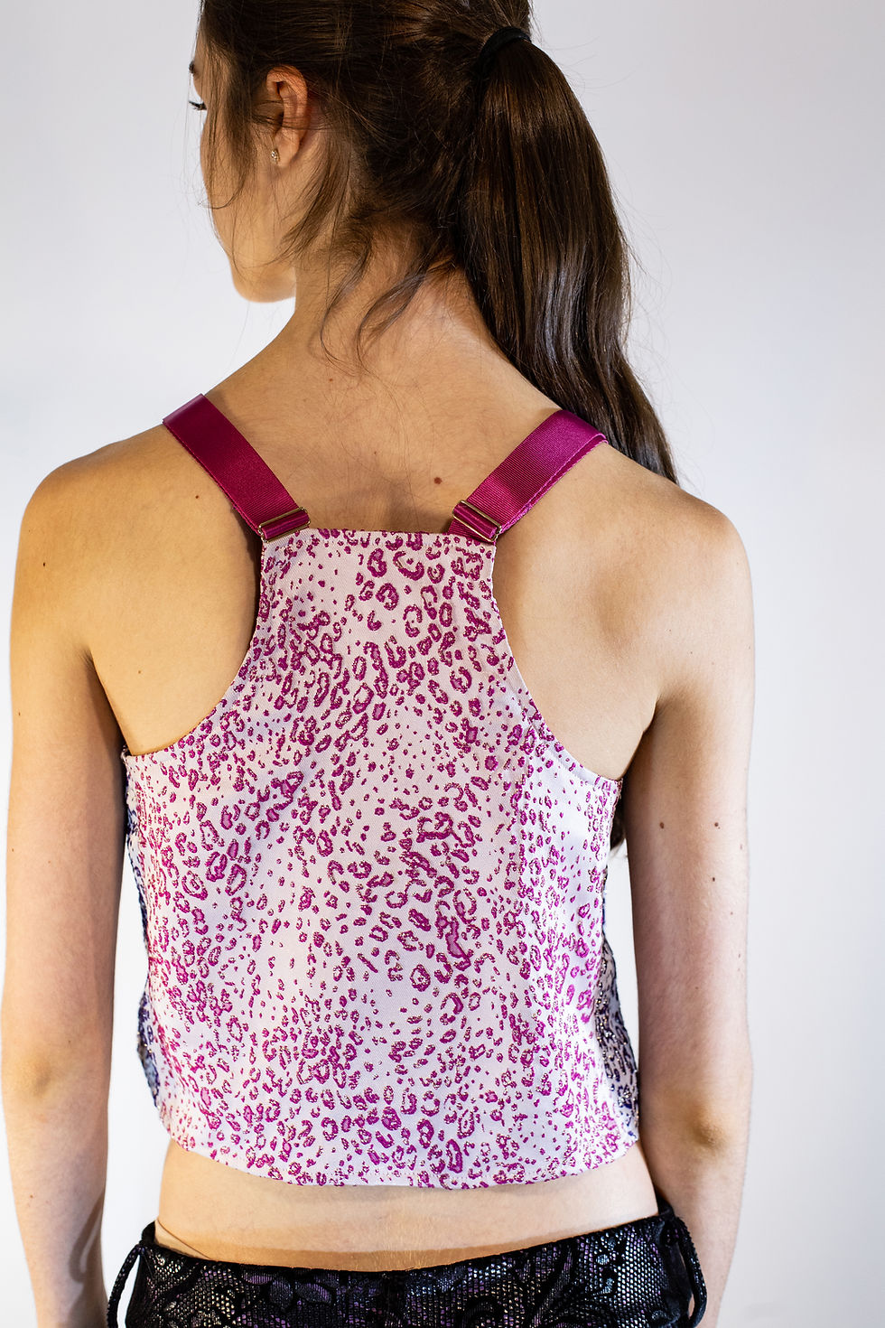 Thumbnail: Cheetah Brocade Overall Top