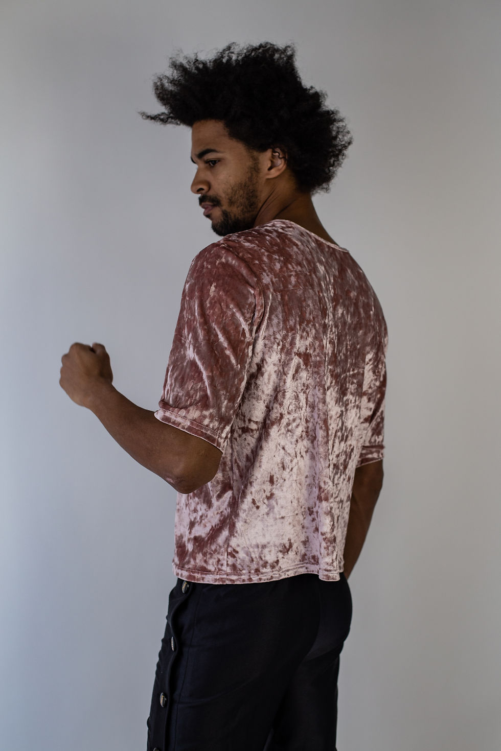 Thumbnail: Genderless Crushed Velvet Top