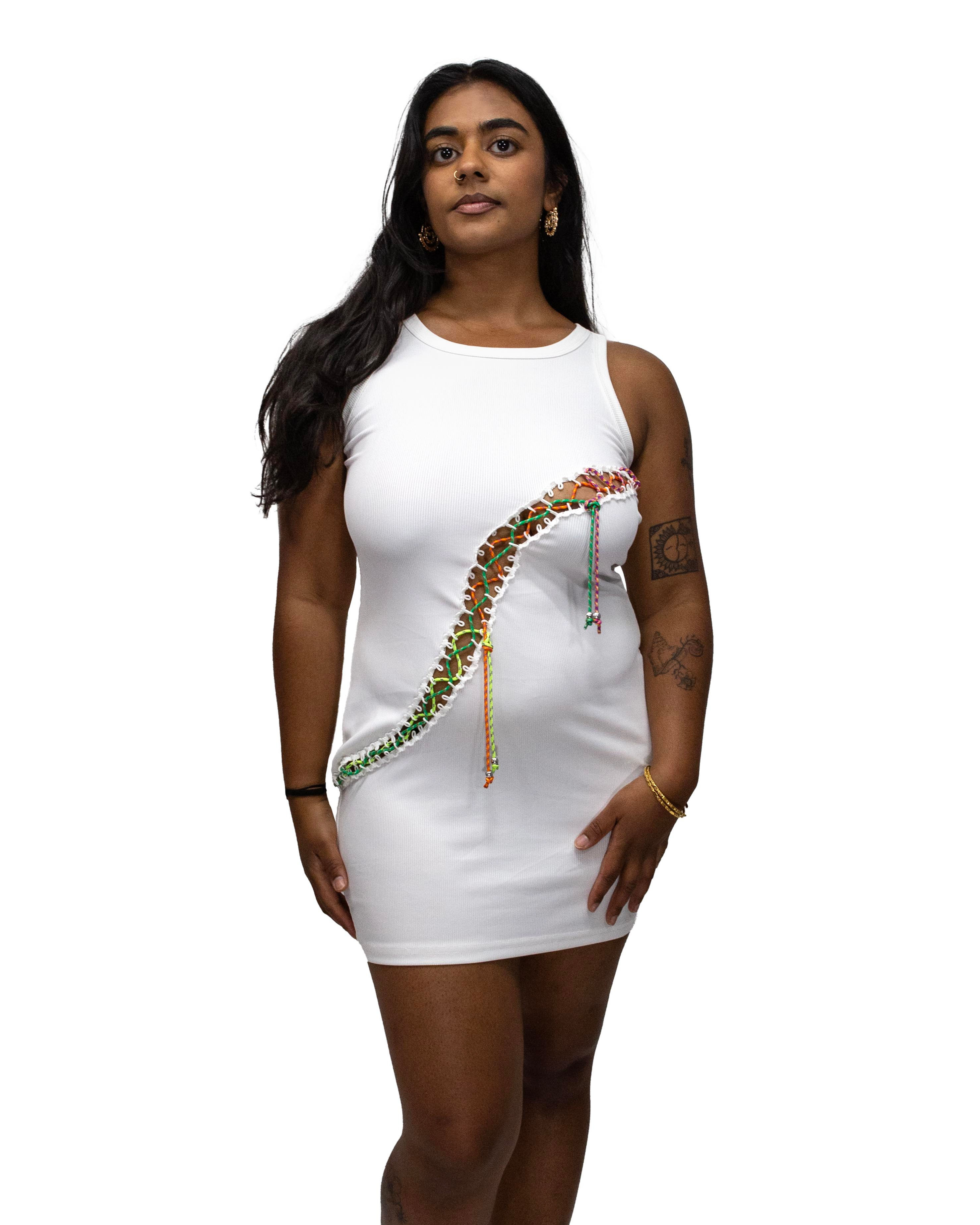 Split Paracord Tank Dress